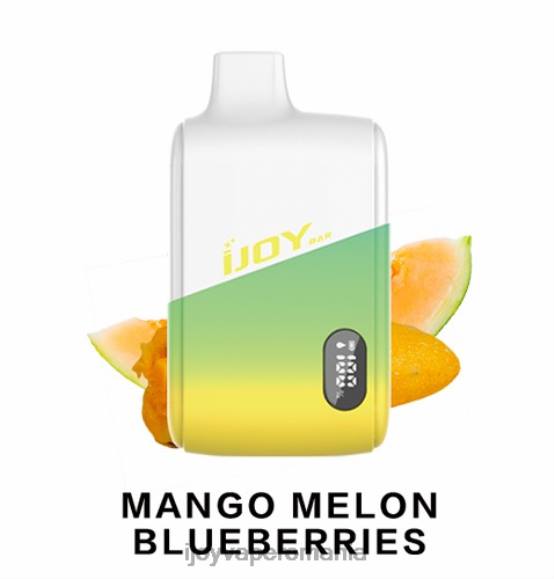 iJOY Bar IC8000 de unică folosință 8FVV186 - iJOY Vapes Online afine mango pepene galben