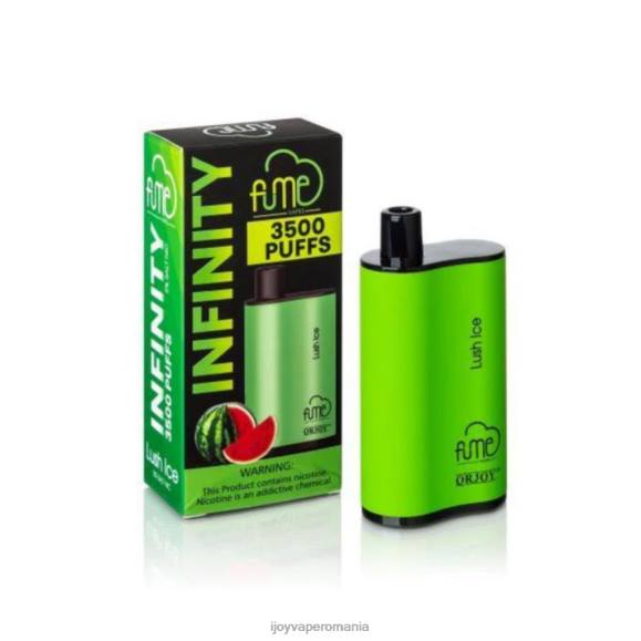 iJOY Fume Infinity 3500 pufuri de unică folosință | 12 ml 8FVV102 - iJOY Disposable Vape Review gheață luxuriantă
